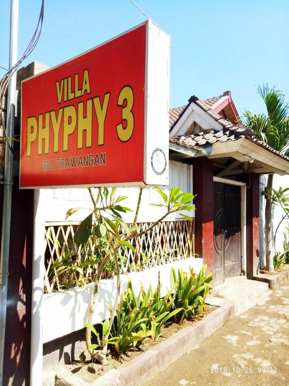 Villa PhyPhy 3 Gili Trawangan Esterno foto